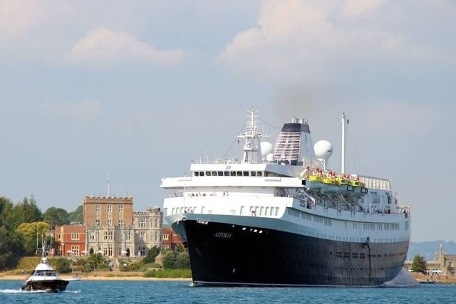 Astoria cruise ship in Poole